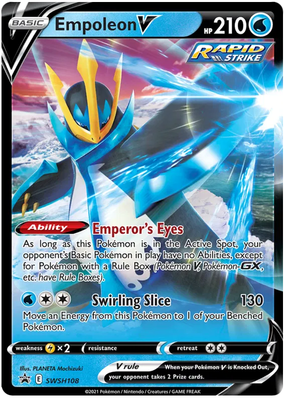 Empoleon V - Sword & Shield Promos #108