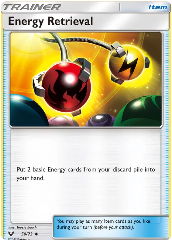 Energy Retrieval - Shining Legends #59