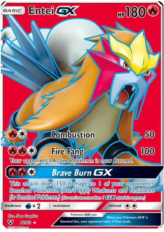 Entei GX - Shining Legends #71