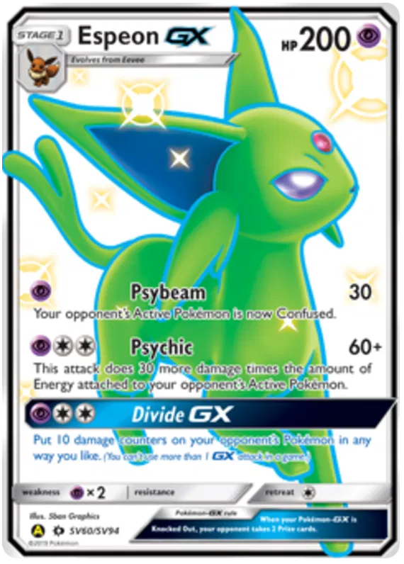 Espeon GX - Hidden Fates #60