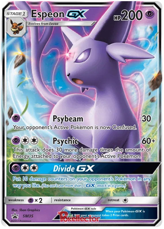 Espeon GX - Sun & Moon Promos #35