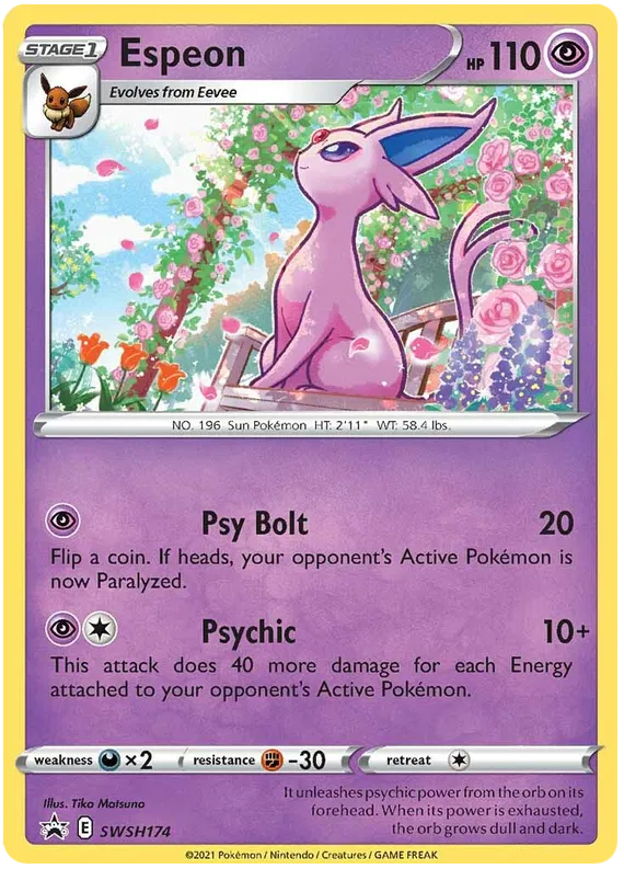 Espeon - Sword & Shield Promos #174