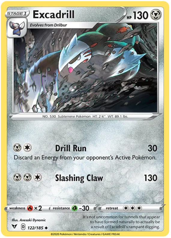 Excadrill - Vivid Voltage #122