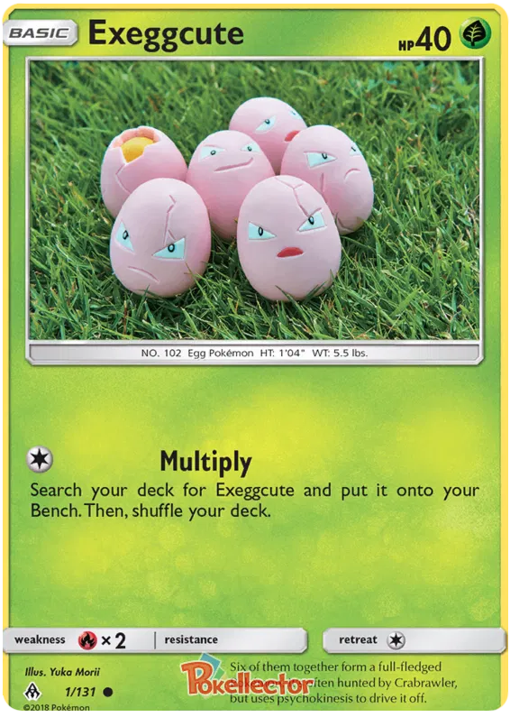 Exeggcute - Forbidden Light #1