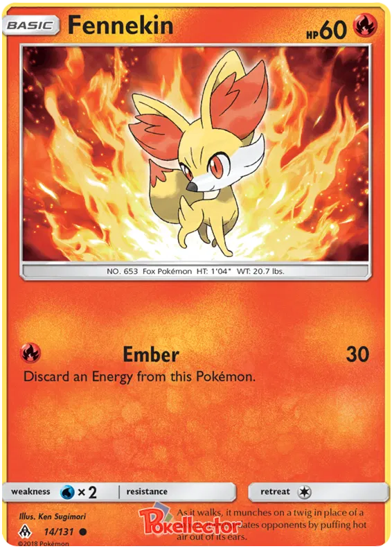 Fennekin - Forbidden Light #14