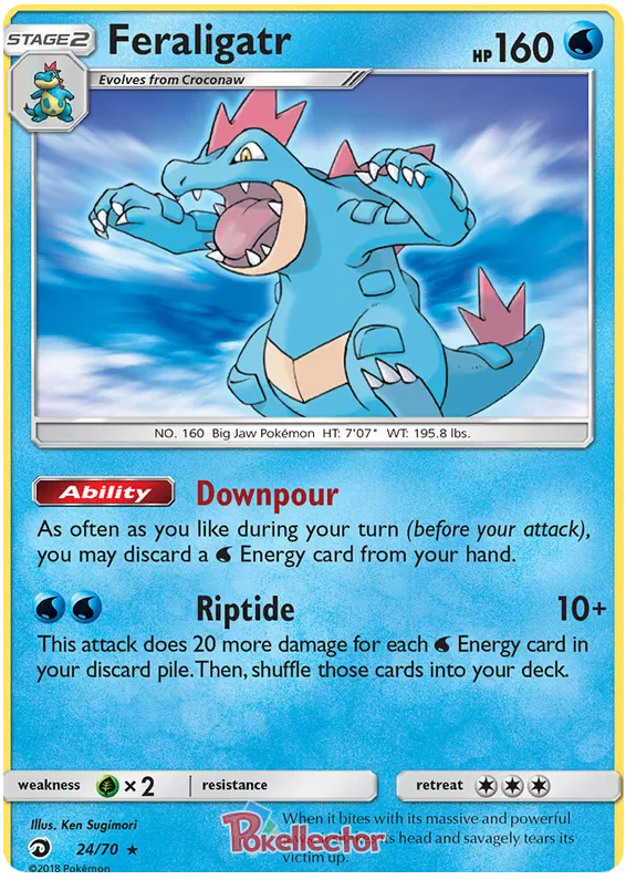 Feraligatr - Dragon Majesty #24