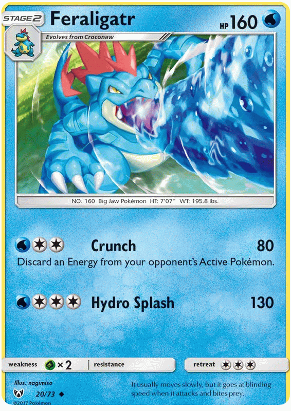 Feraligatr - Shining Legends #20