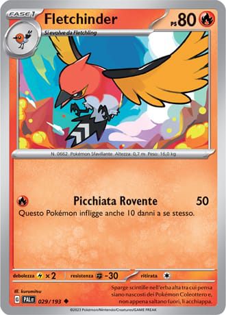 Fletchinder - Evoluzioni A Paldea	 #29