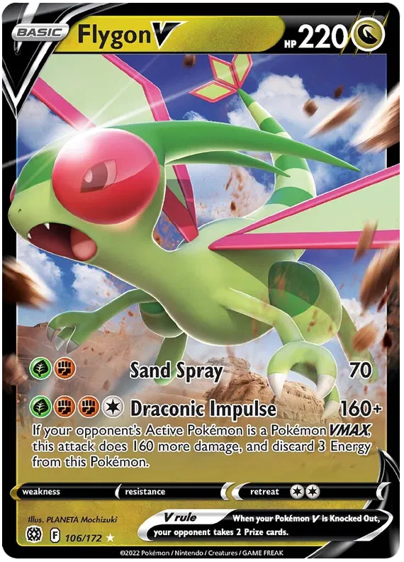 Flygon V - Brilliant Stars #106