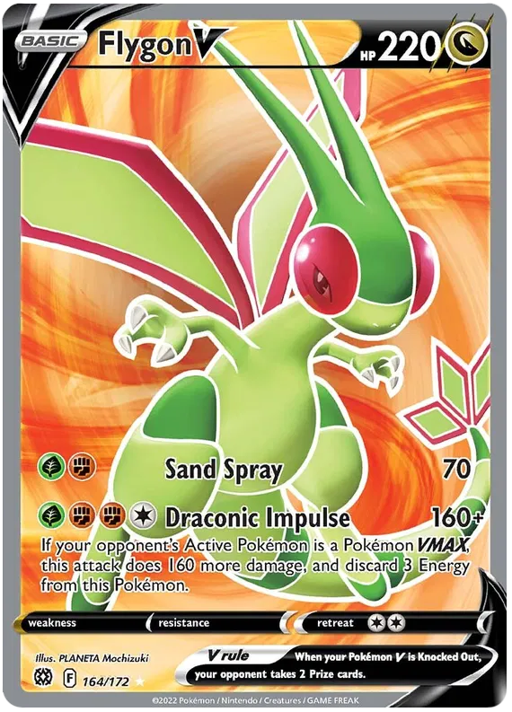 Flygon V - Brilliant Stars #164