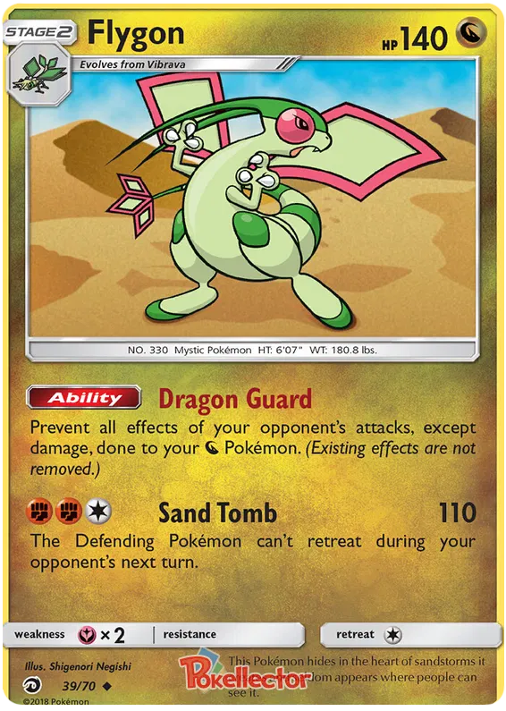 Flygon - Dragon Majesty #39