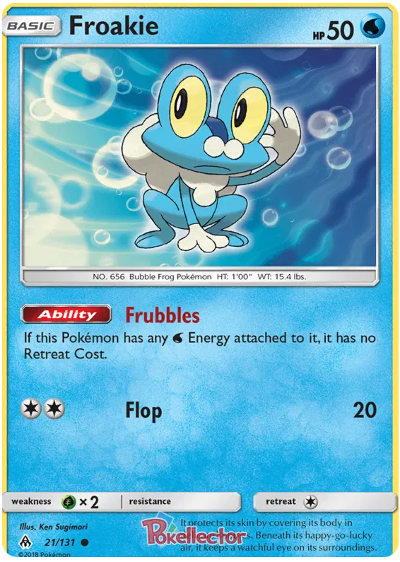 Froakie - Forbidden Light #21