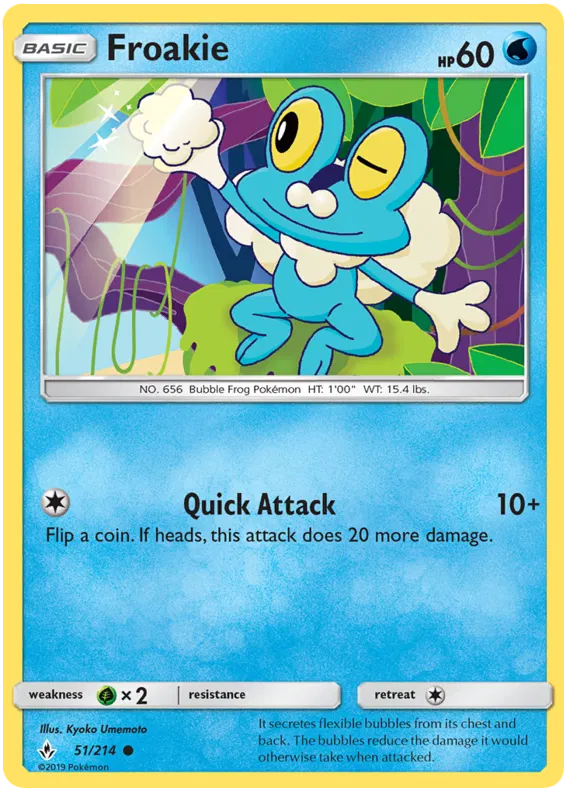 Froakie - Unbroken Bonds #51