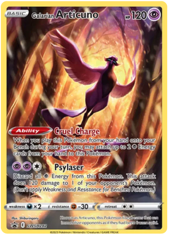 Galarian Articuno - Sword & Shield Promos #282