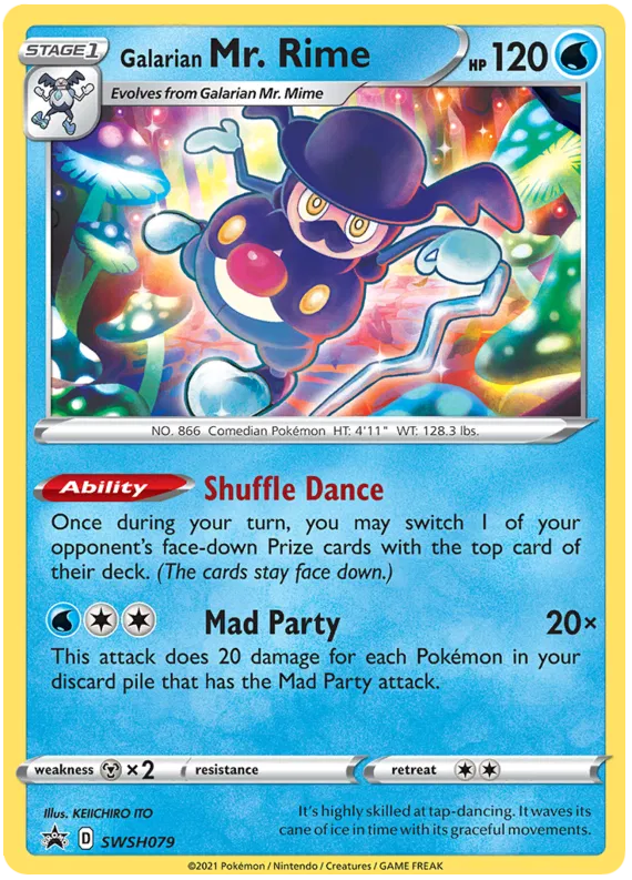 Galarian Mr. Rime - Sword & Shield Promos #79