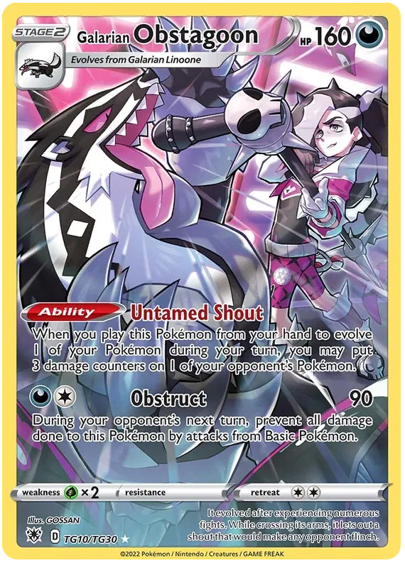 Galarian Obstagoon - Astral Radiance - Trainer Gallery #10