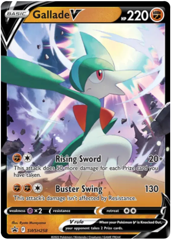 Gallade V - Sword & Shield Promos #258