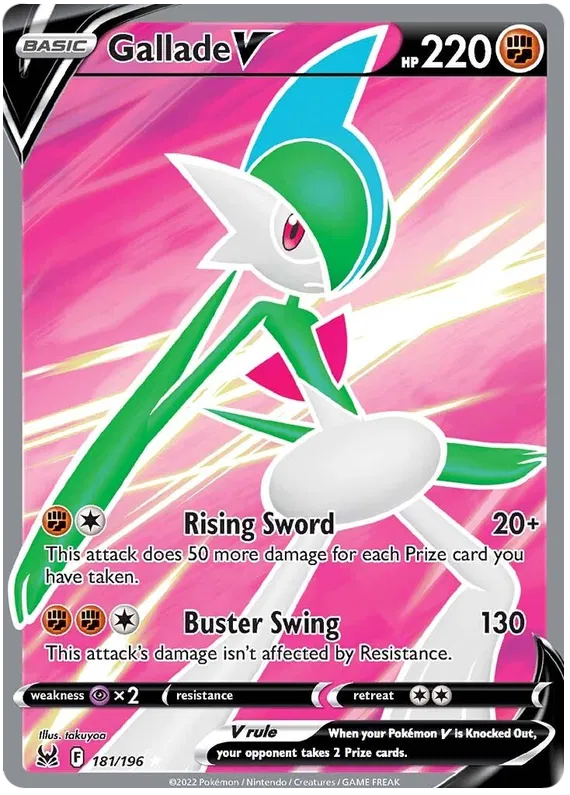 Gallade V - Lost Origin #181