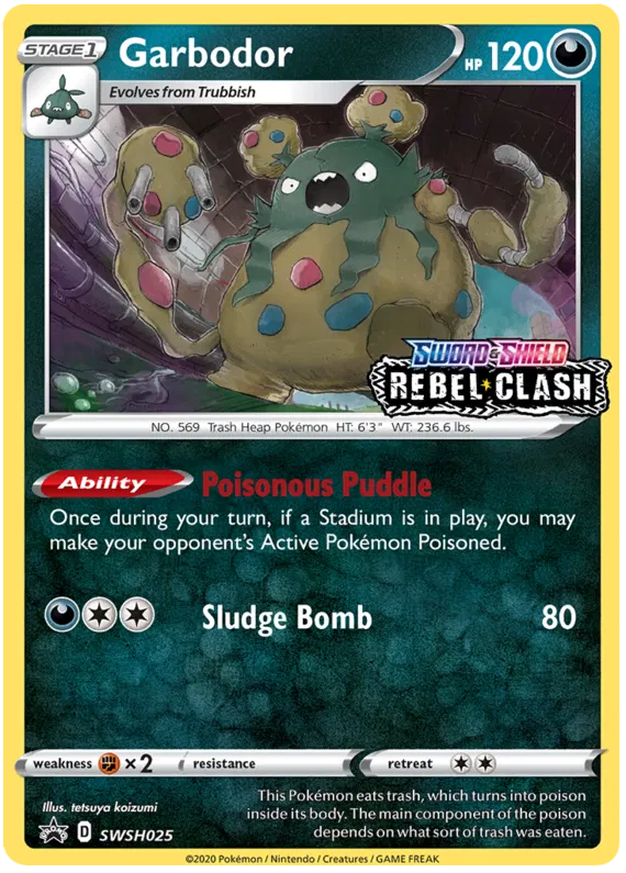 Garbodor - Sword & Shield Promos #25