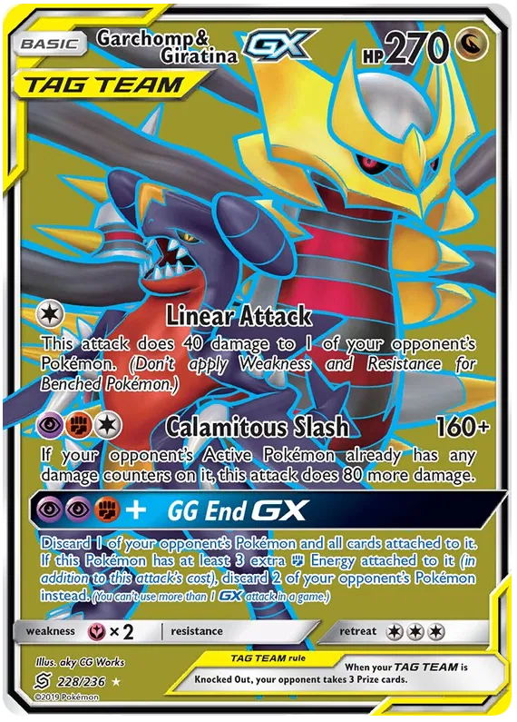 Garchomp & Giratina GX - Unified Minds #228