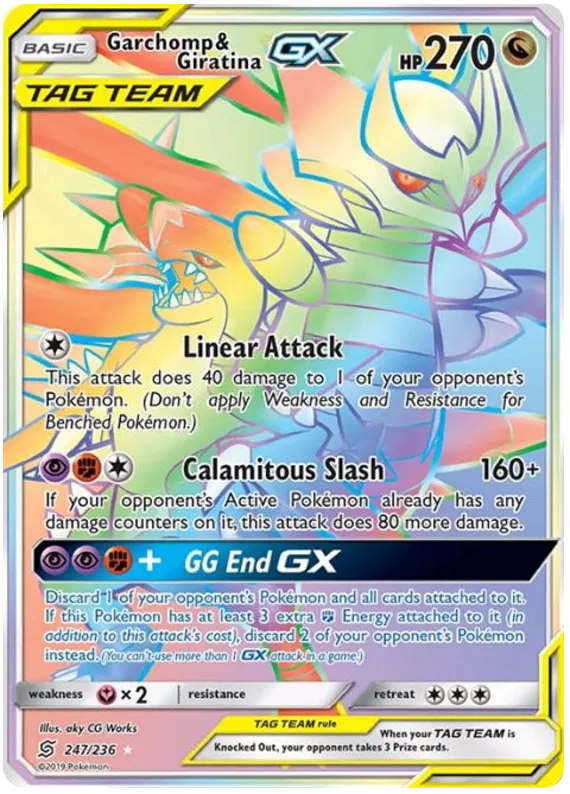 Garchomp & Giratina GX - Unified Minds #247