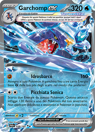 Garchomp ex - Paradosso temporale #38