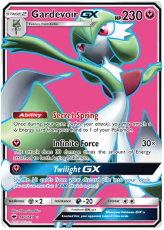 Gardevoir GX - Burning Shadows #140