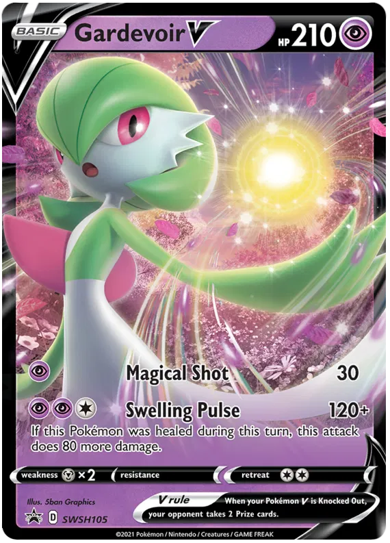 Gardevoir V - Sword & Shield Promos #105