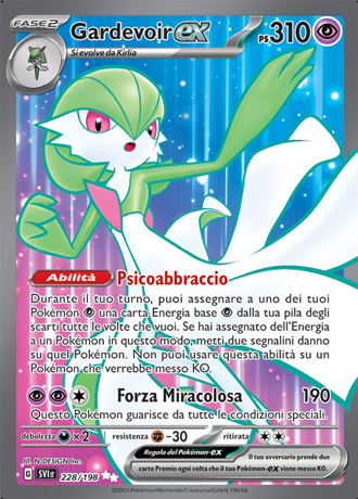 Gardevoir ex - Scarlatto & Violetto #228