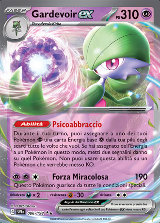 Gardevoir ex - Scarlatto & Violetto #86