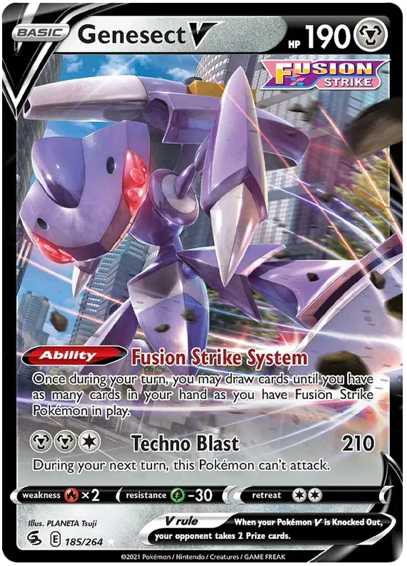 Genesect V - Fusion Strike #185