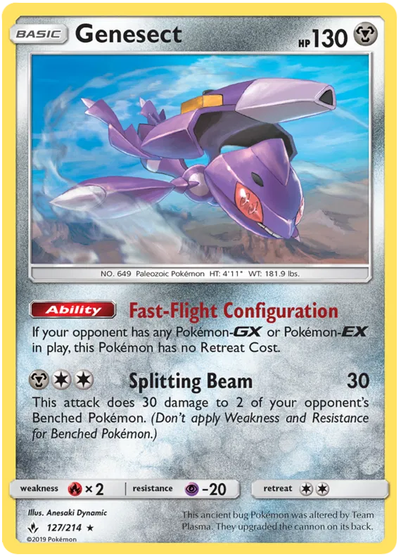 Genesect - Unbroken Bonds #127