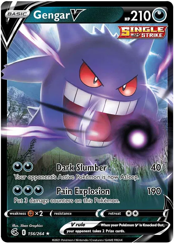 Gengar V - Fusion Strike #156