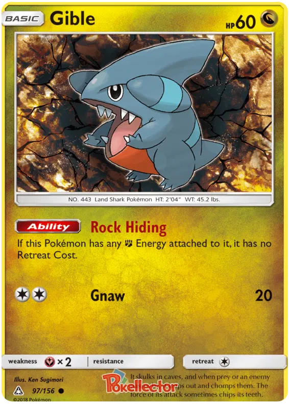 Gible - Ultra Prism #97