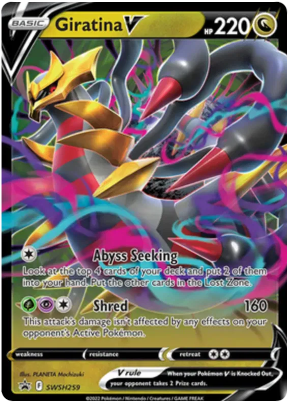 Giratina V - Sword & Shield Promos #259