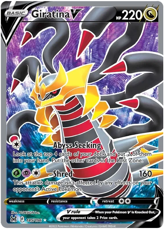 Giratina V - Lost Origin #185