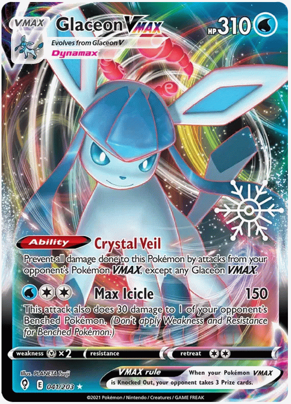 Glaceon VMAX - Evolving Skies #41