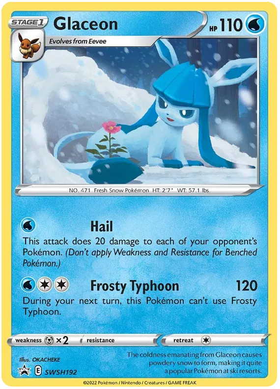 Glaceon - Sword & Shield Promos #192