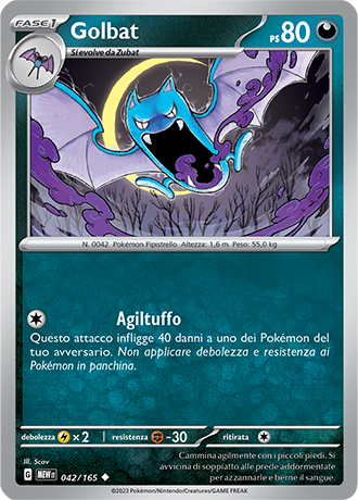 Golbat - Scarlatto & Violetto - 151 #42