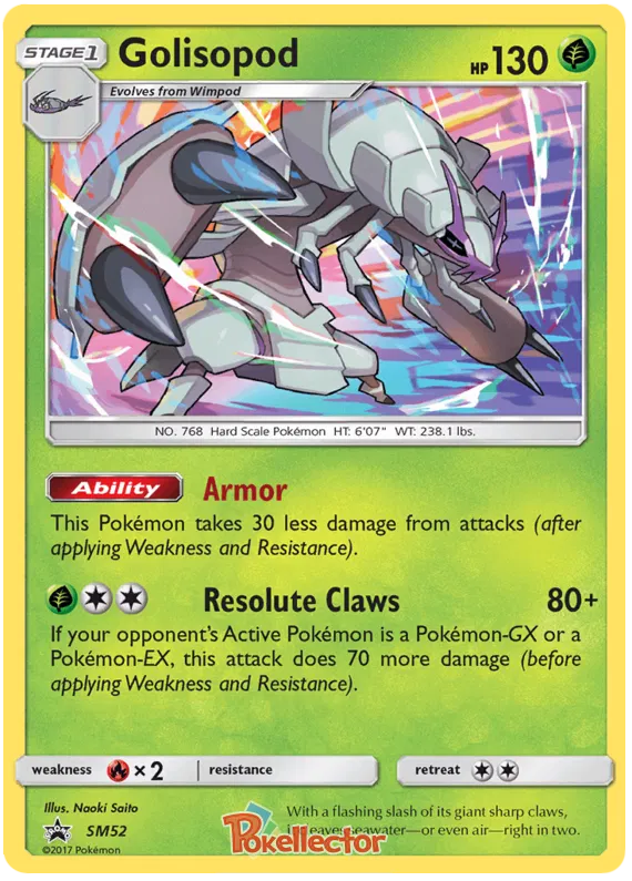 Golisopod - Sun & Moon Promos #52