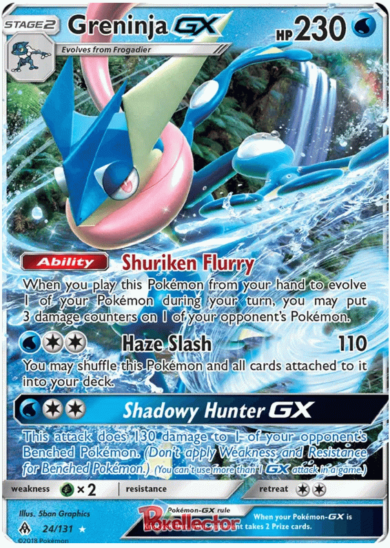 Greninja GX - Forbidden Light #24