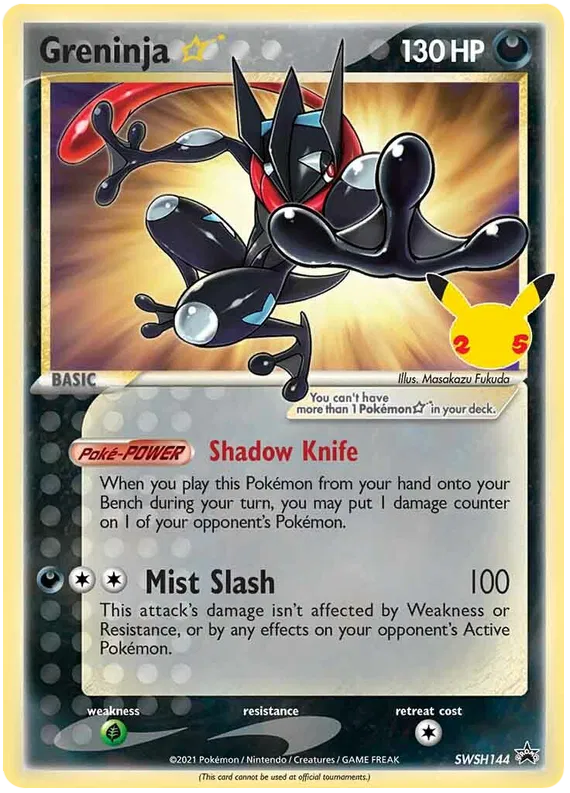 Greninja * - Sword & Shield Promos #144