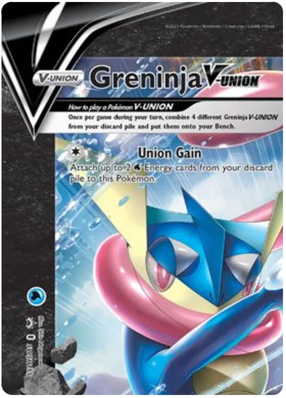 Greninja V-Union - Sword & Shield Promos #155