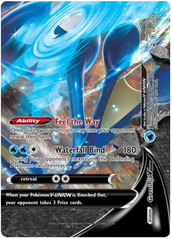 Greninja V-Union - Sword & Shield Promos #158