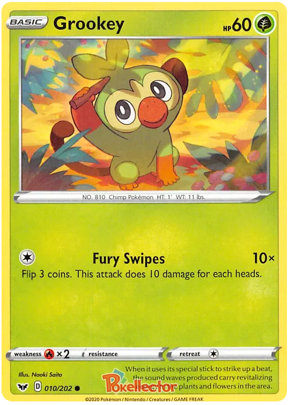 Grookey - Sword & Shield #10