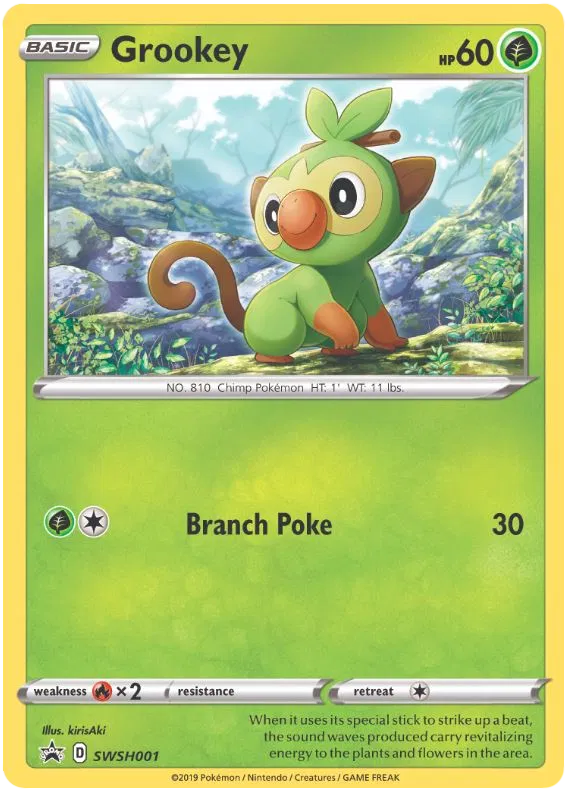 Grookey - Sword & Shield Promos #1