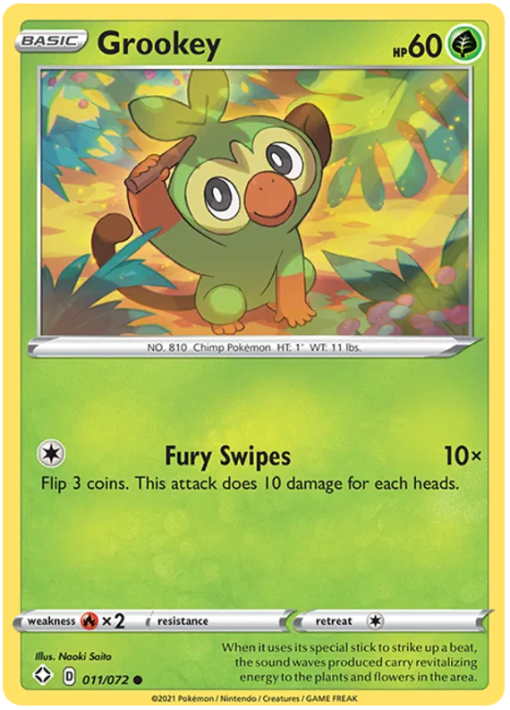 Grookey - Shining Fates #11