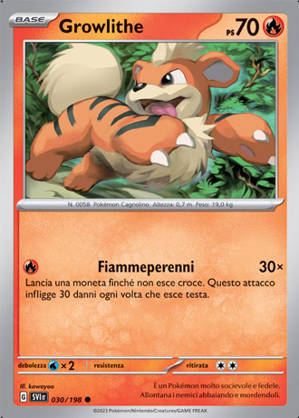 Growlithe - Scarlatto & Violetto #30