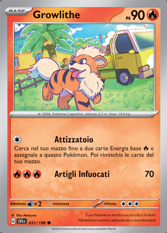 Growlithe - Scarlatto & Violetto #31