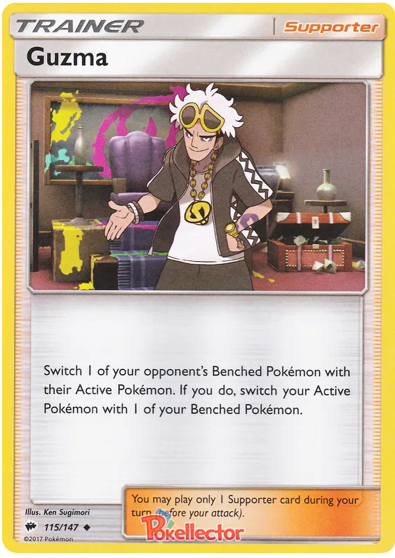 Guzma - Burning Shadows #115